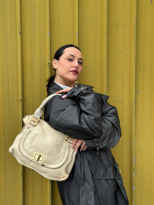Borsa Chloé Marcié beige