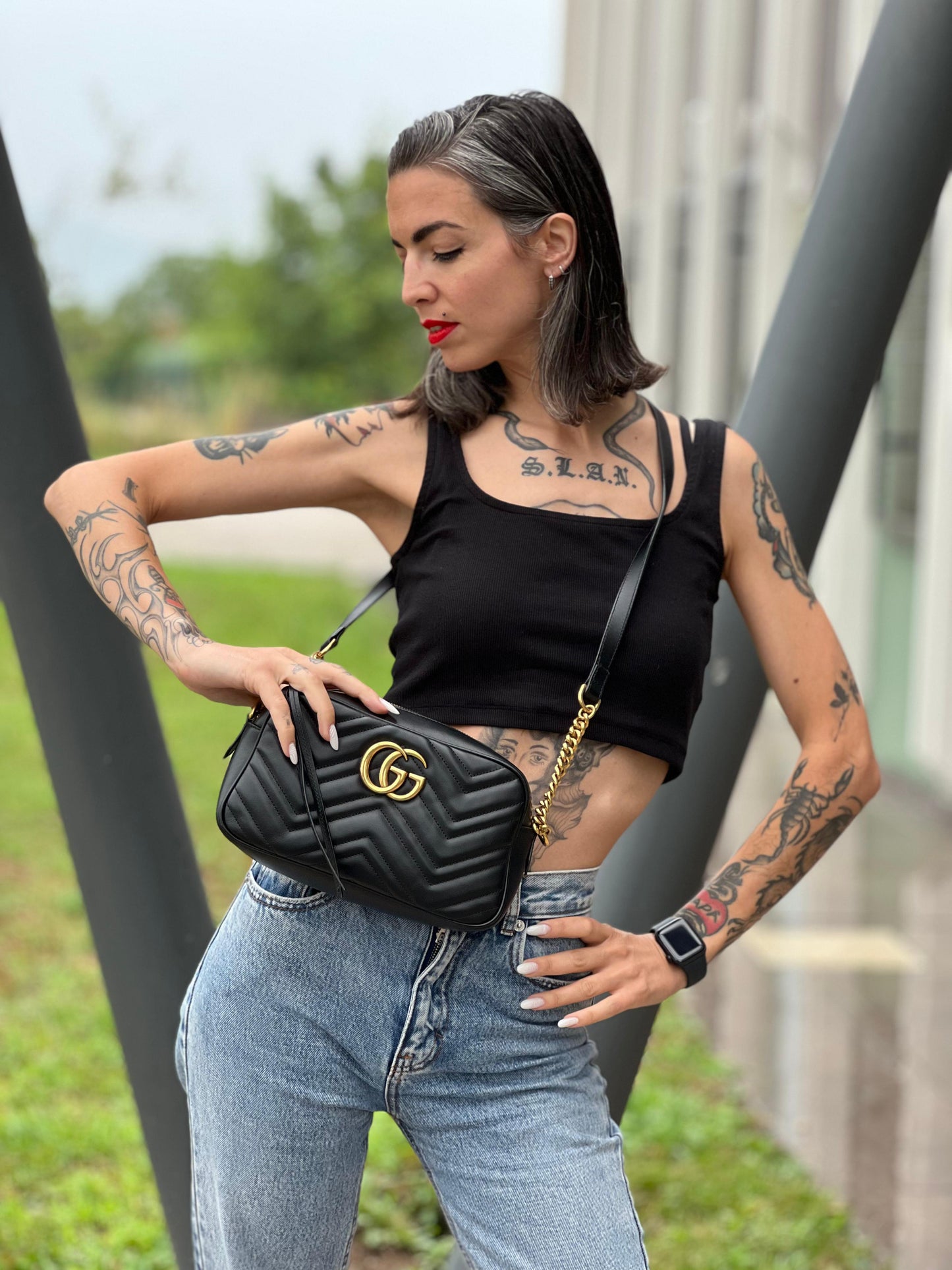 Camera Bag Gucci Marmont misura piccola