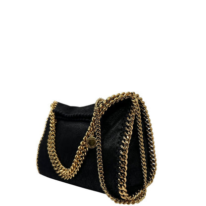 lato Borsa Falabella nella versione mini, di lusso, originale, ottime condizioni, usata. 