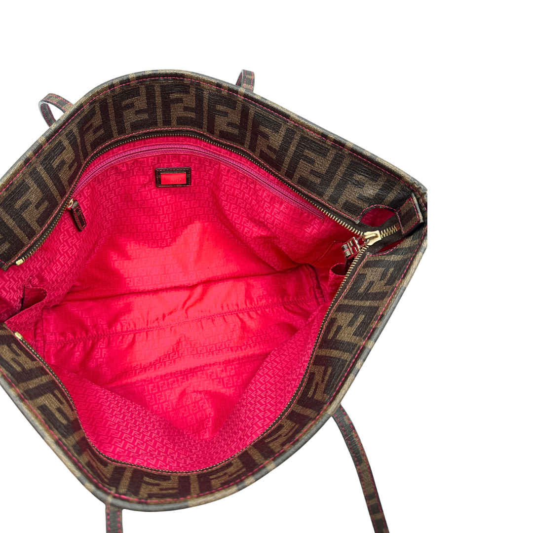 Roll bag Fendi Zucca