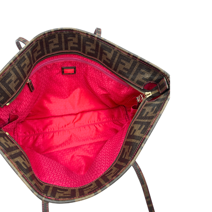 Roll bag Fendi Zucca