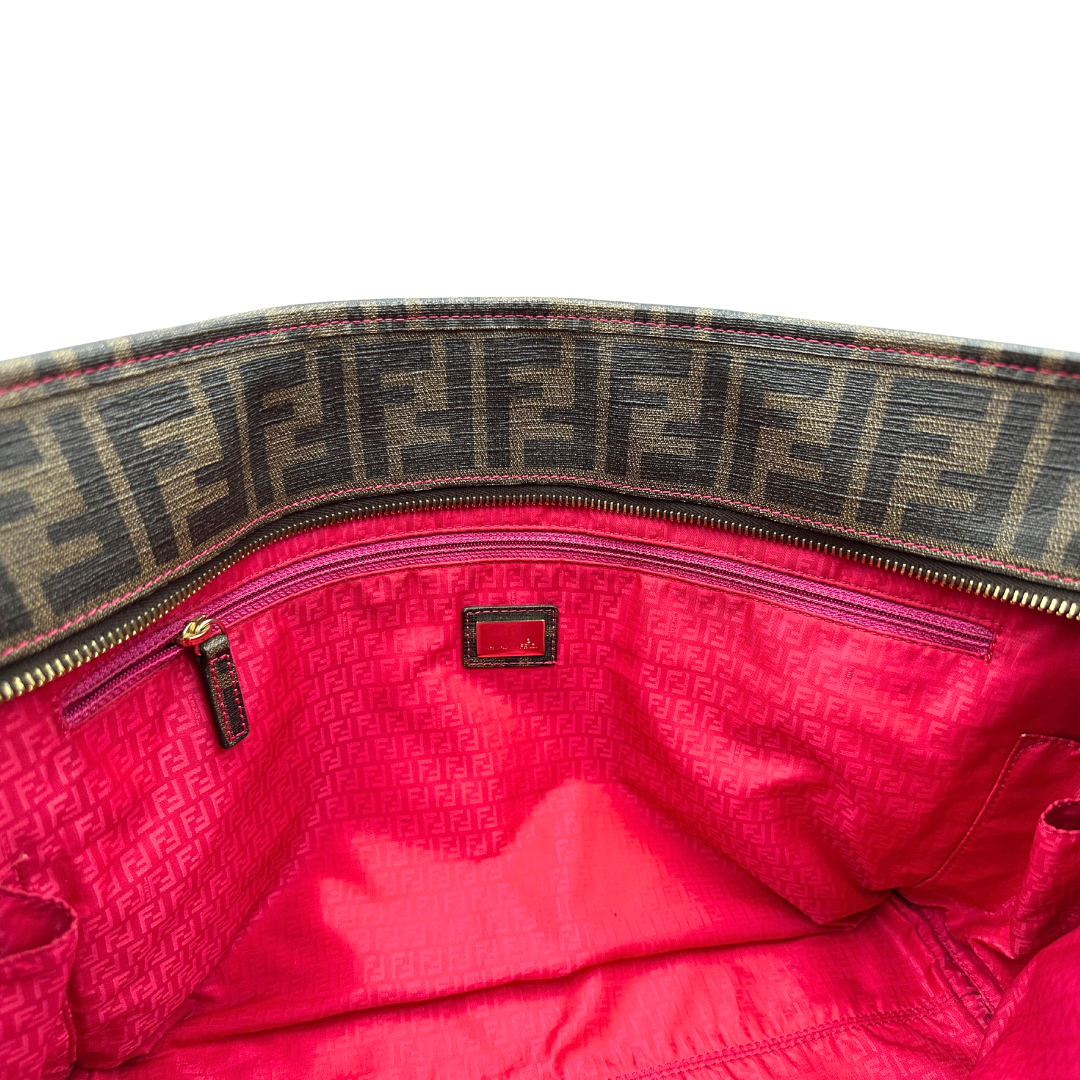 Roll bag Fendi Zucca