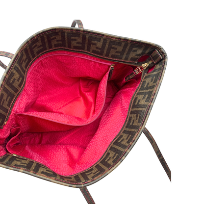 Roll bag Fendi Zucca