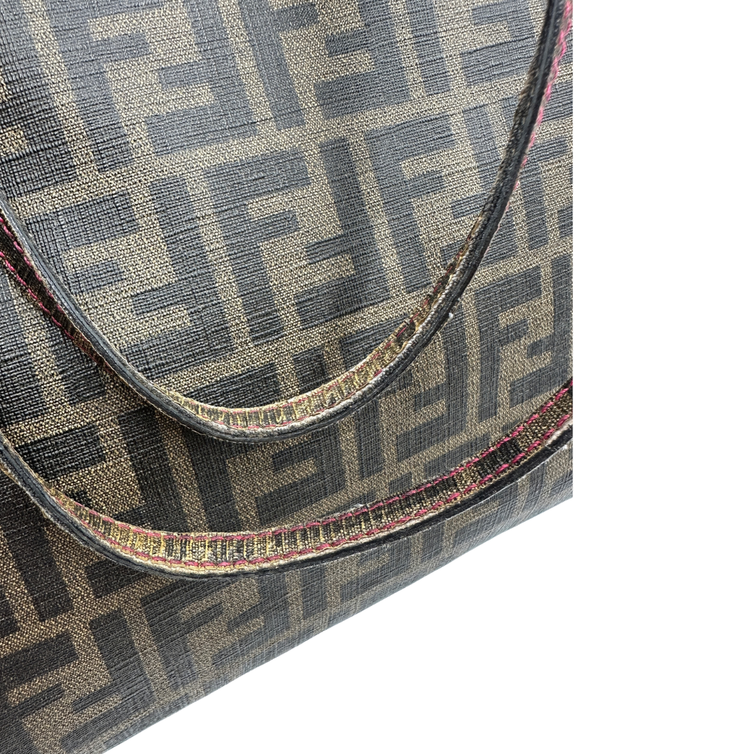 Roll bag Fendi Zucca