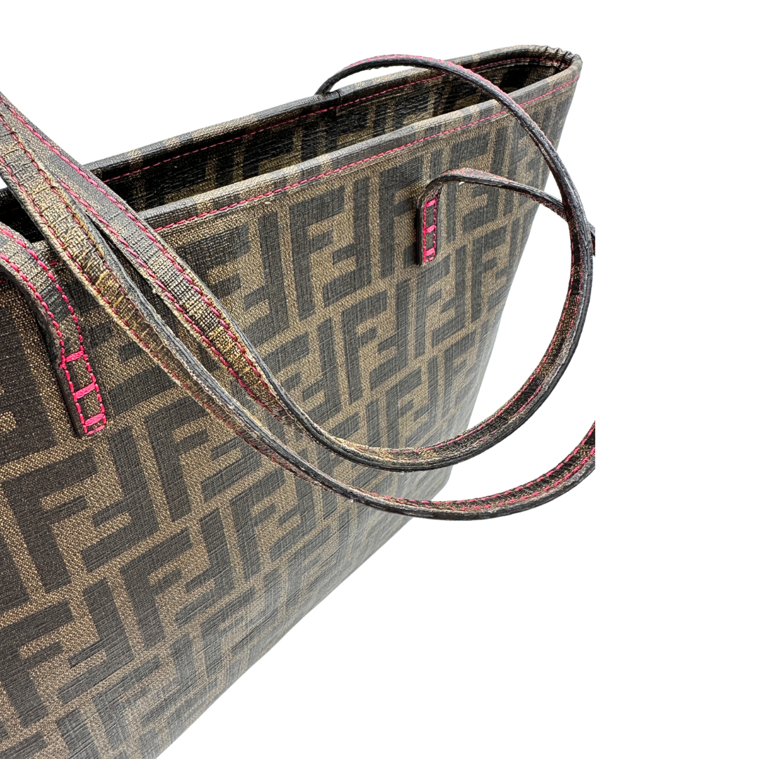 Roll bag Fendi Zucca