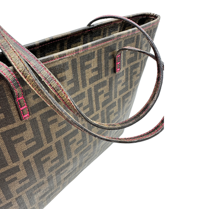 Roll bag Fendi Zucca