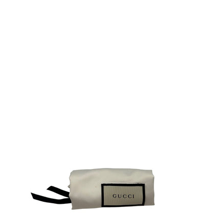 dustbag  Borsa Gucci in pelle martellata rossa con parti metalliche dorate; impreziosita da nappa e munita di una tracolla. Completa di dustbag, di lusso, originale, ottime condizioni, usata.