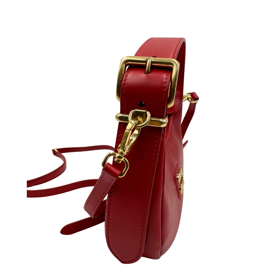 Hobo Miu Miu rossa (pelle, rosso) – foto 11 di 11