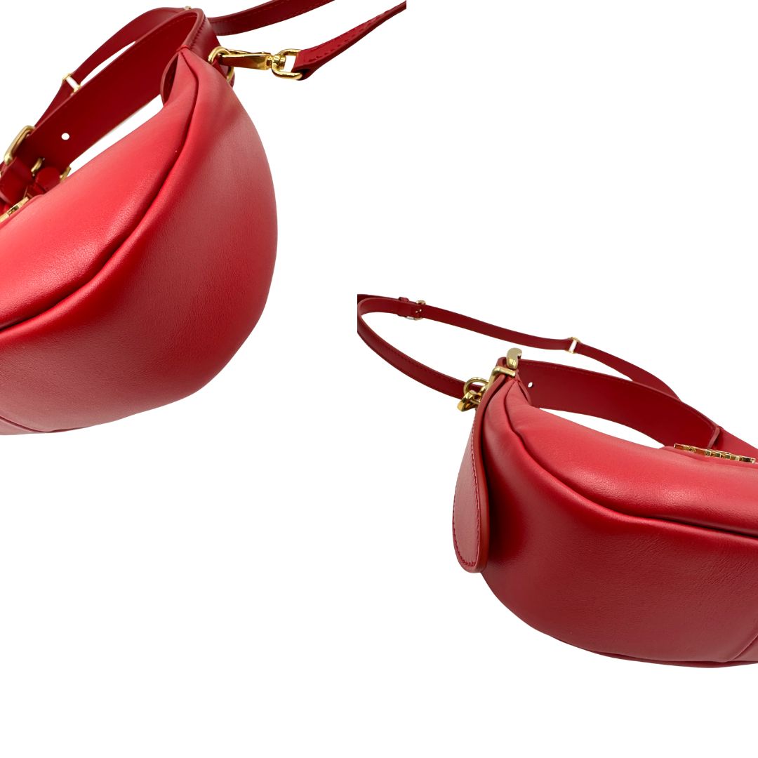 Hobo Miu Miu rossa (pelle, rosso) – foto 10 di 11