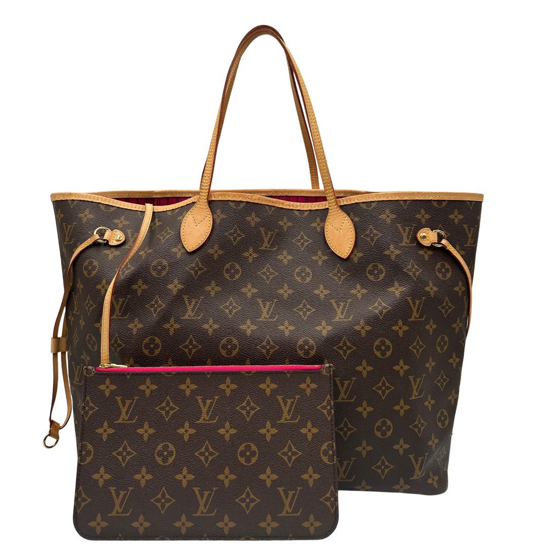 Neverfull GM Louis Vuitton (canvas, marrone) – foto 1 di 13