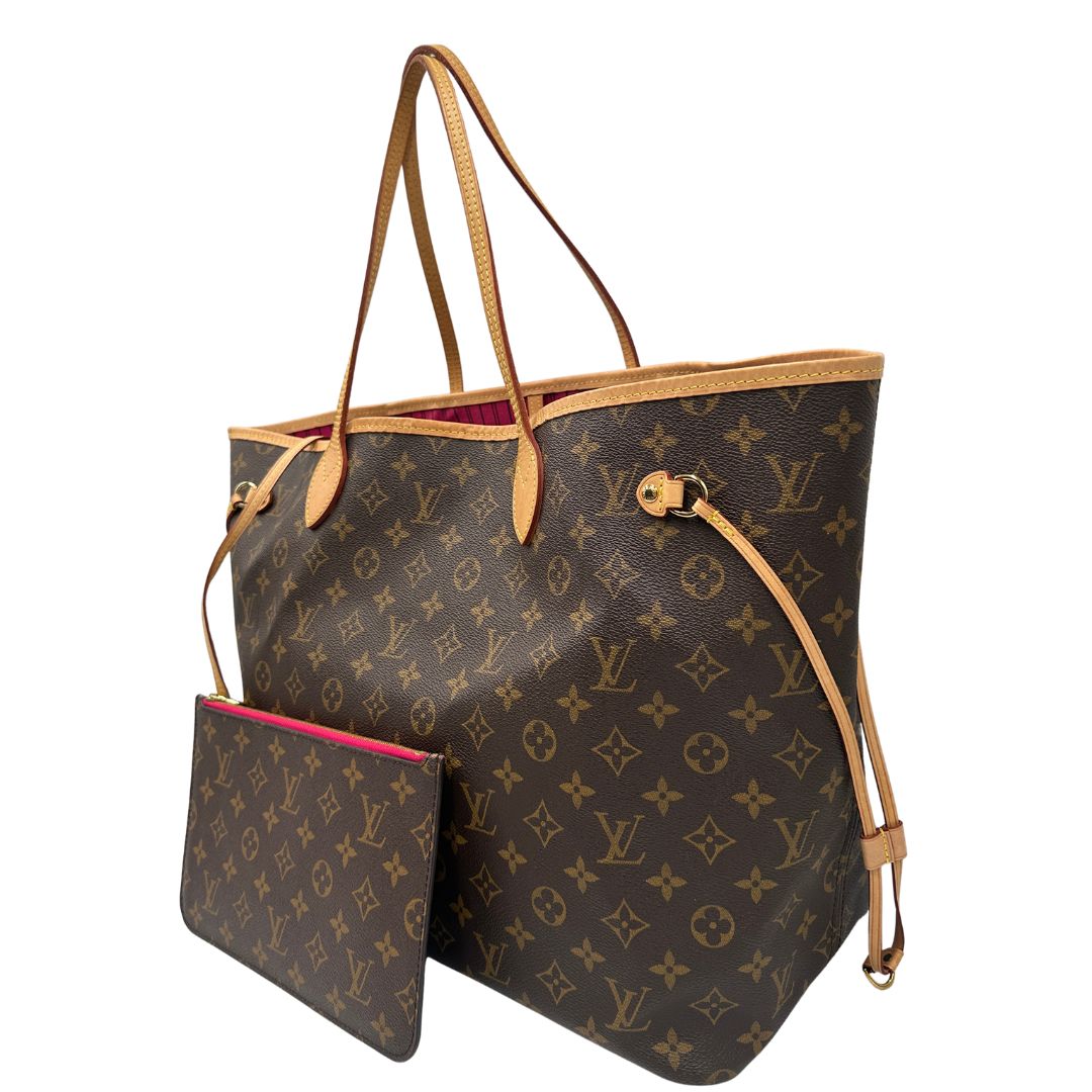 Neverfull GM Louis Vuitton (canvas, marrone) – foto 4 di 13