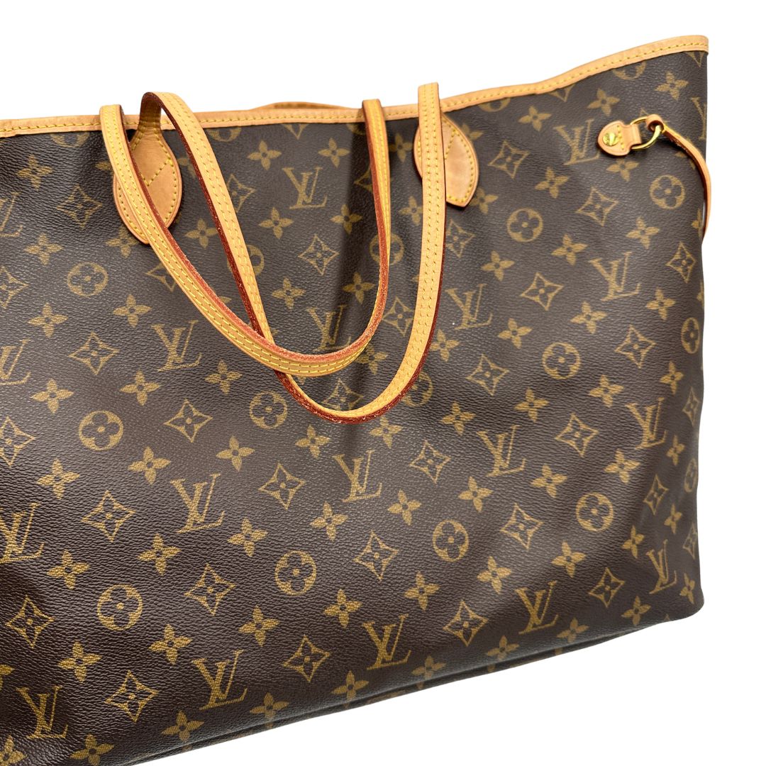 Neverfull GM Louis Vuitton (canvas, marrone) – foto 10 di 13