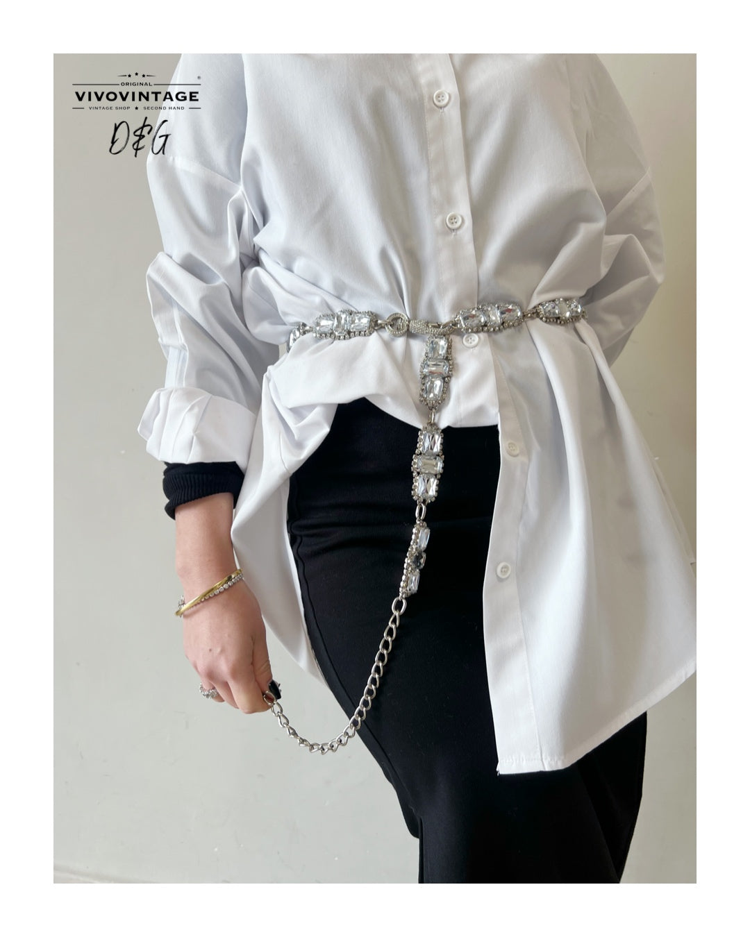 Cintura Dolce & Gabbana con strass
