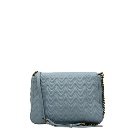 Retro, Borsa Pinko in pelle caratterizzata da una trapuntatura ricamata a zigzag su tutta la superficie con hardware dorato. Indossabile a tracolla.