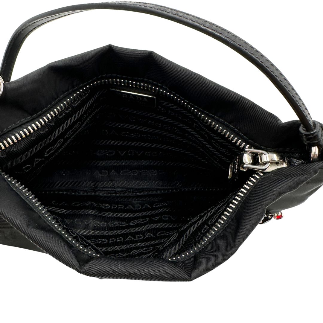 Pochette Prada nera