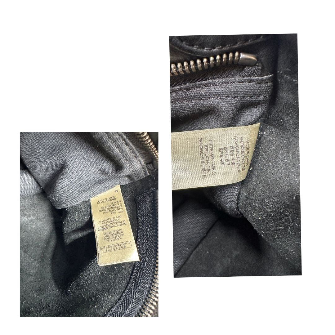 Tracolla Burberry nera