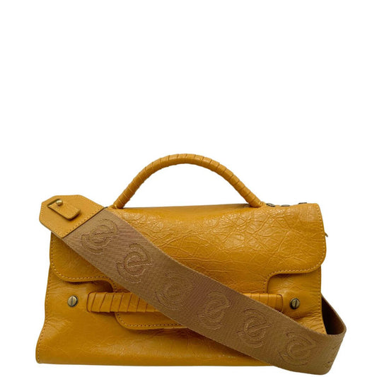Foto Zanellato bag Nina giallo senape. Borse di marca usate