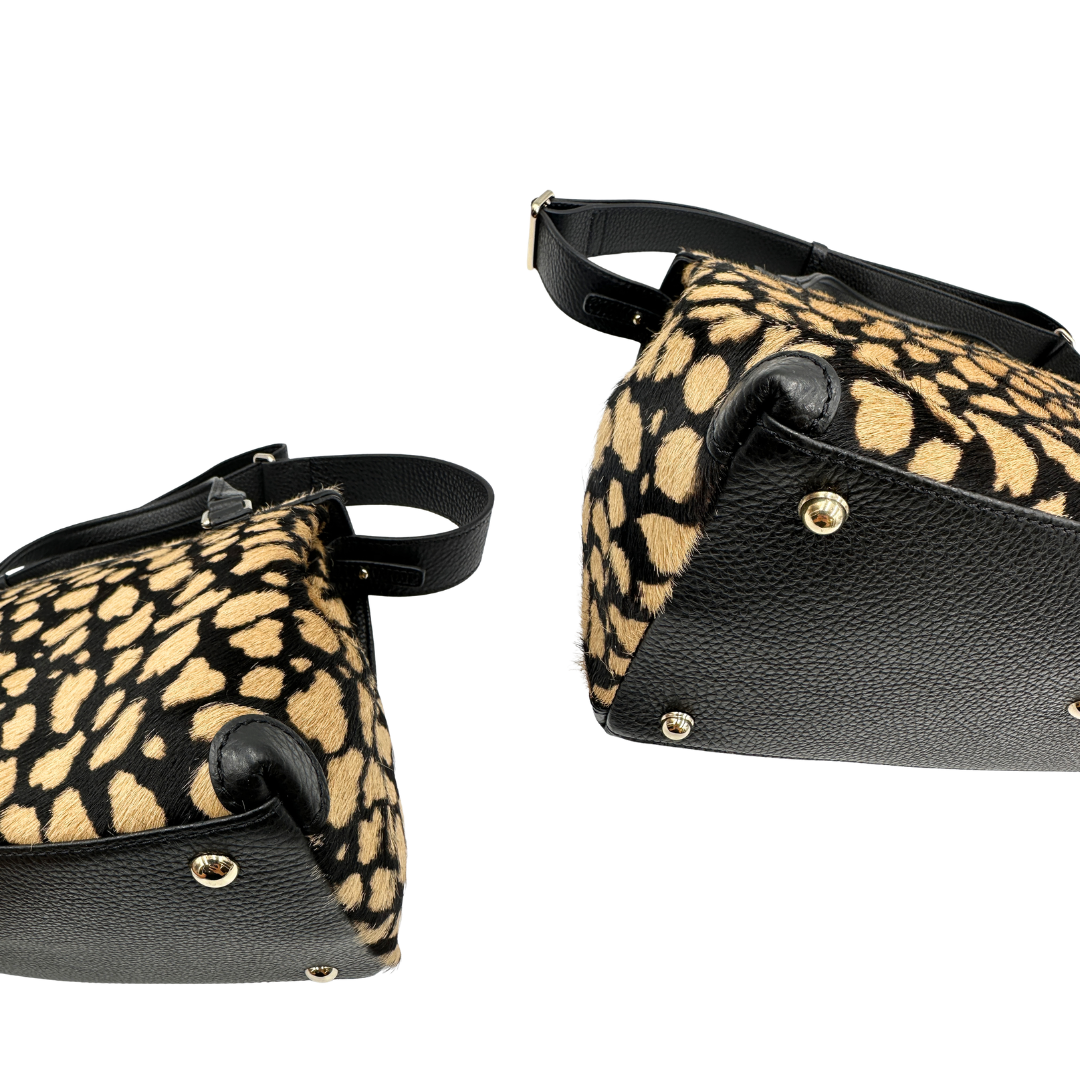 angoli Zanellato in cavallino trama animalier, di lusso, originale, usata 