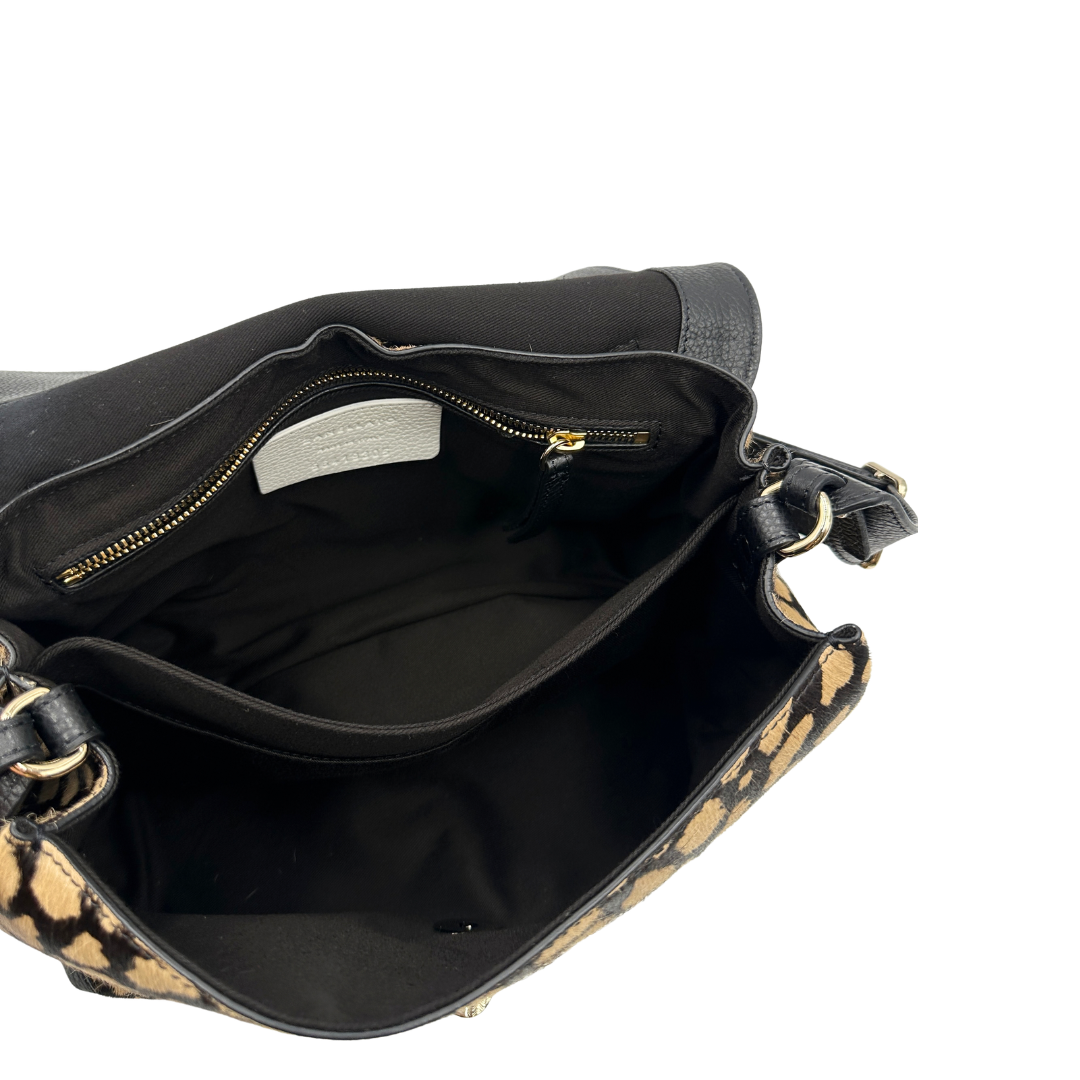 interno Zanellato in cavallino trama animalier, di lusso, originale, usata 