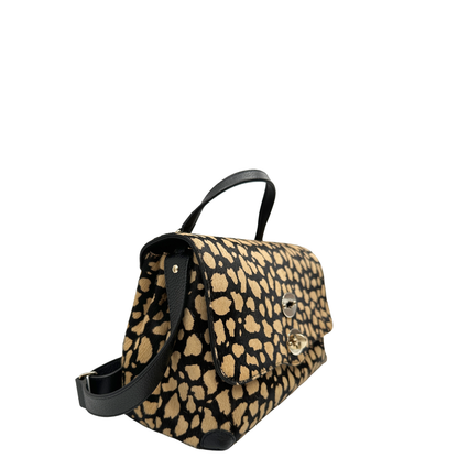 lato Zanellato in cavallino trama animalier, di lusso, originale, usata 