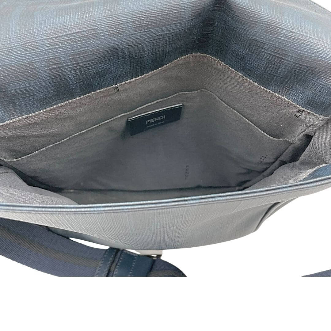 Tracolla Fendi Zucca blu