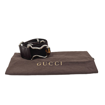 Gucci bamboo elastic belt
