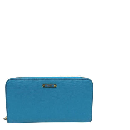 Fendi turquoise wallet