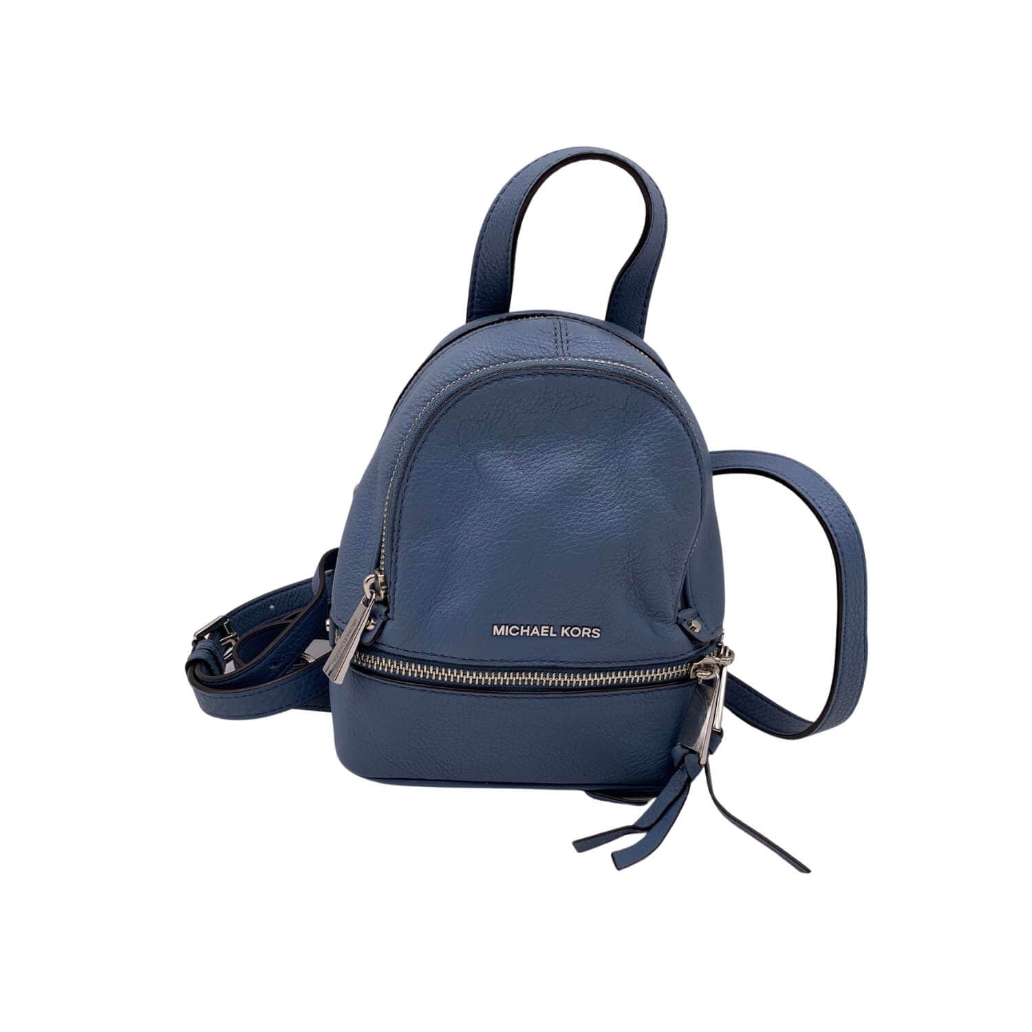 MICHAEL Michael Kors Rhea Mini Colorblock Logo Backpack in Blue  Lyst