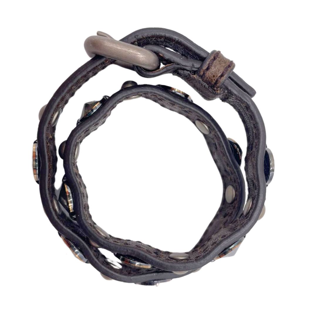 Bracciale Miu Miu marrone
