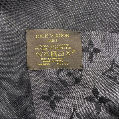Louis Vuitton SCIALLE MONOGRAM SHINE Nero M75123