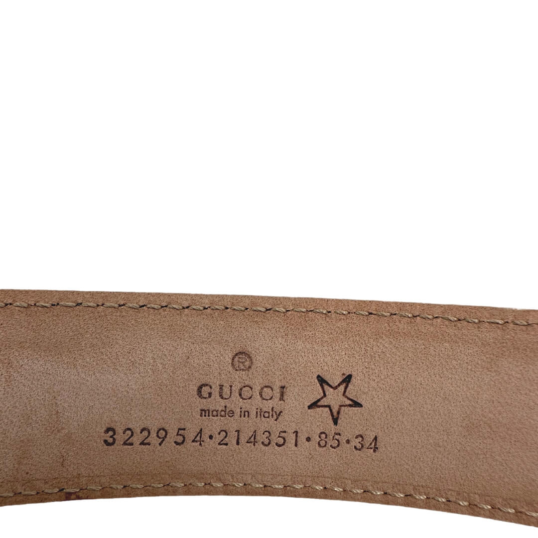 Cintura Gucci Bamboo Tg 42