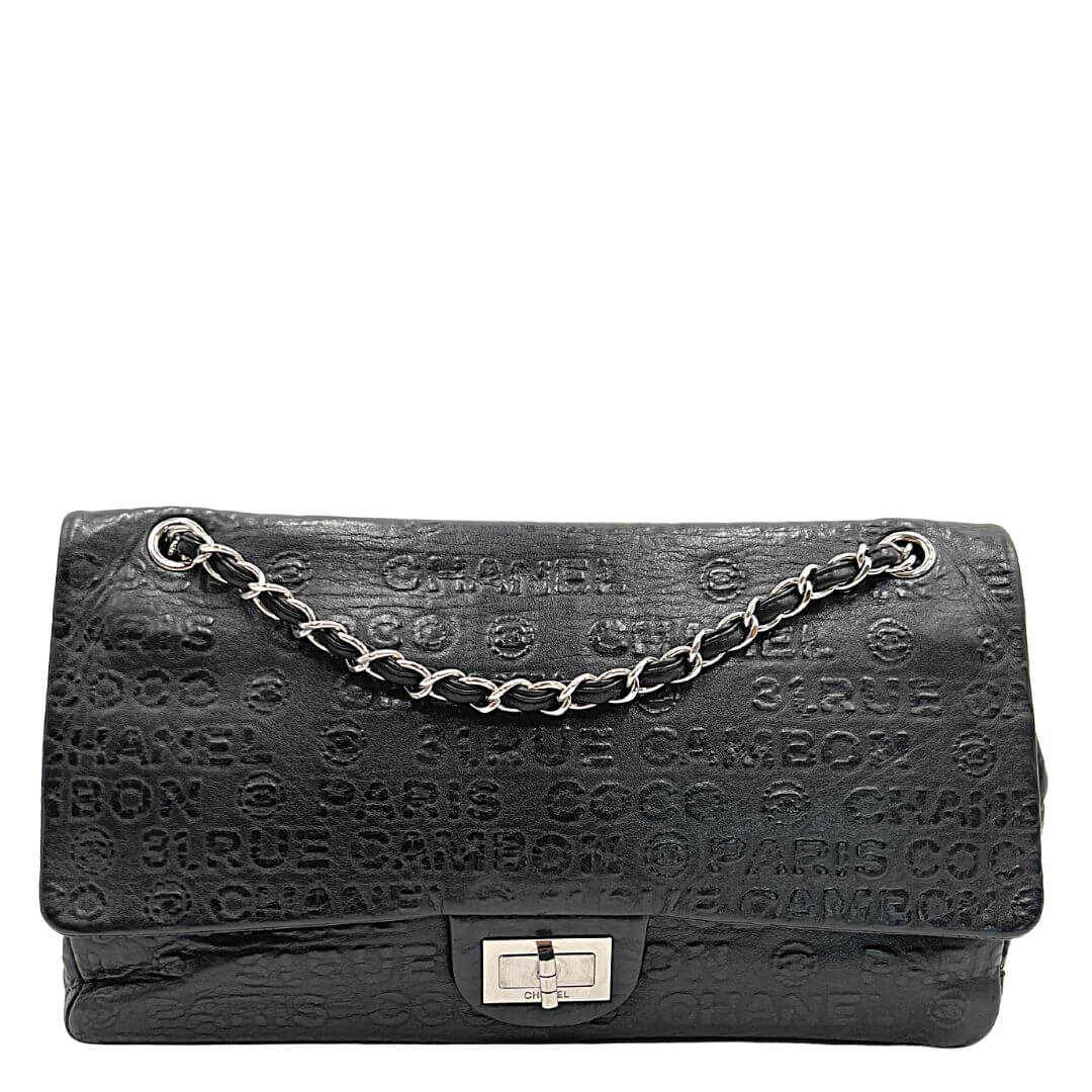 Foto borsa a spalla Chanel in pelle nera. Borse di lusso usate