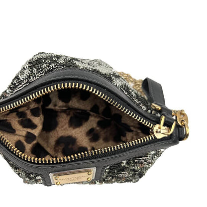 Dolce &amp; Gabbana sequin clutch bag