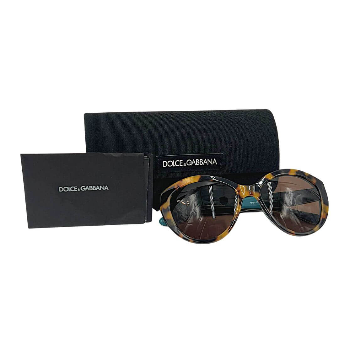Foto occhiali da sole D&G animalier camouflage. Accessori di marca usati