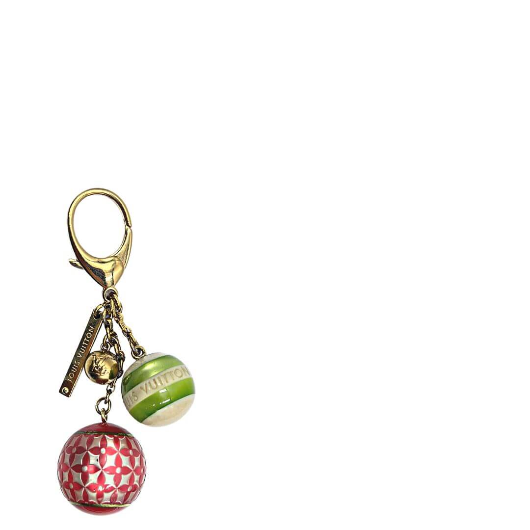 Foto charmlouis vuitton con sfere logate. Accessori di lusso usati