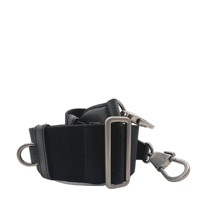 Foto tracolla per borsa Gucci in tessuto nero originale. Accessori di marca usati