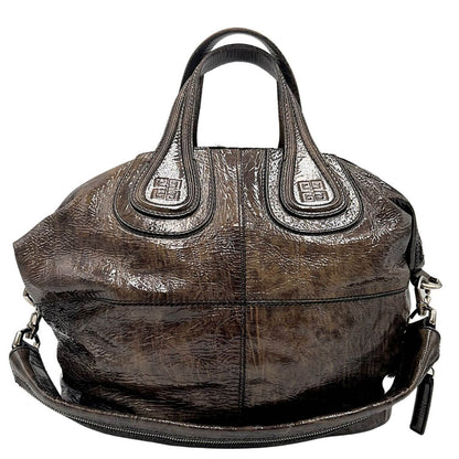 Foto borsa con tracolla Givenchy nightingake color bronzo. Borse di marca usate