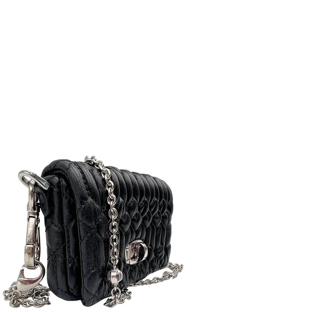 Micro Miu Miu pochette nera