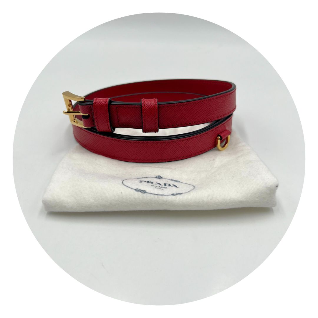 Cintura per marsupio Prada rossa tg 40 – foto 3 di 5