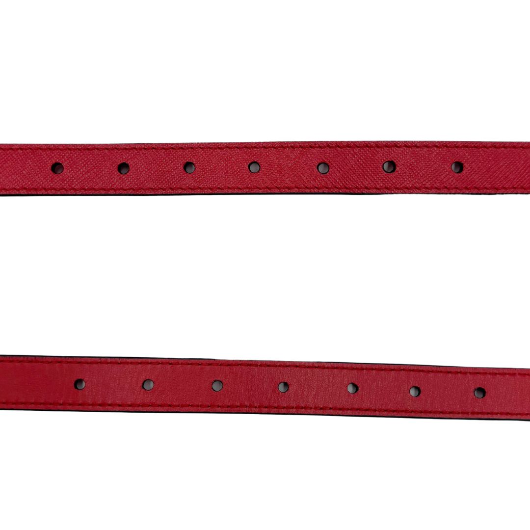 Cintura Prada rossa tg 40