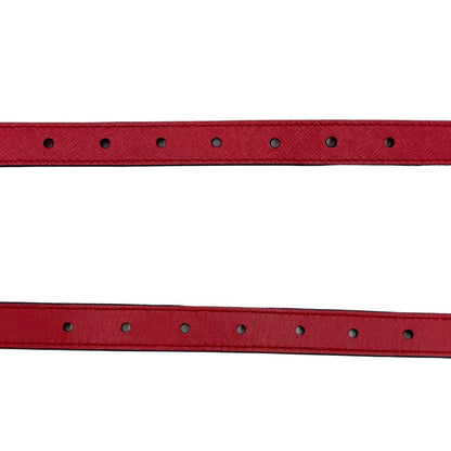 Cintura Prada rossa tg 40