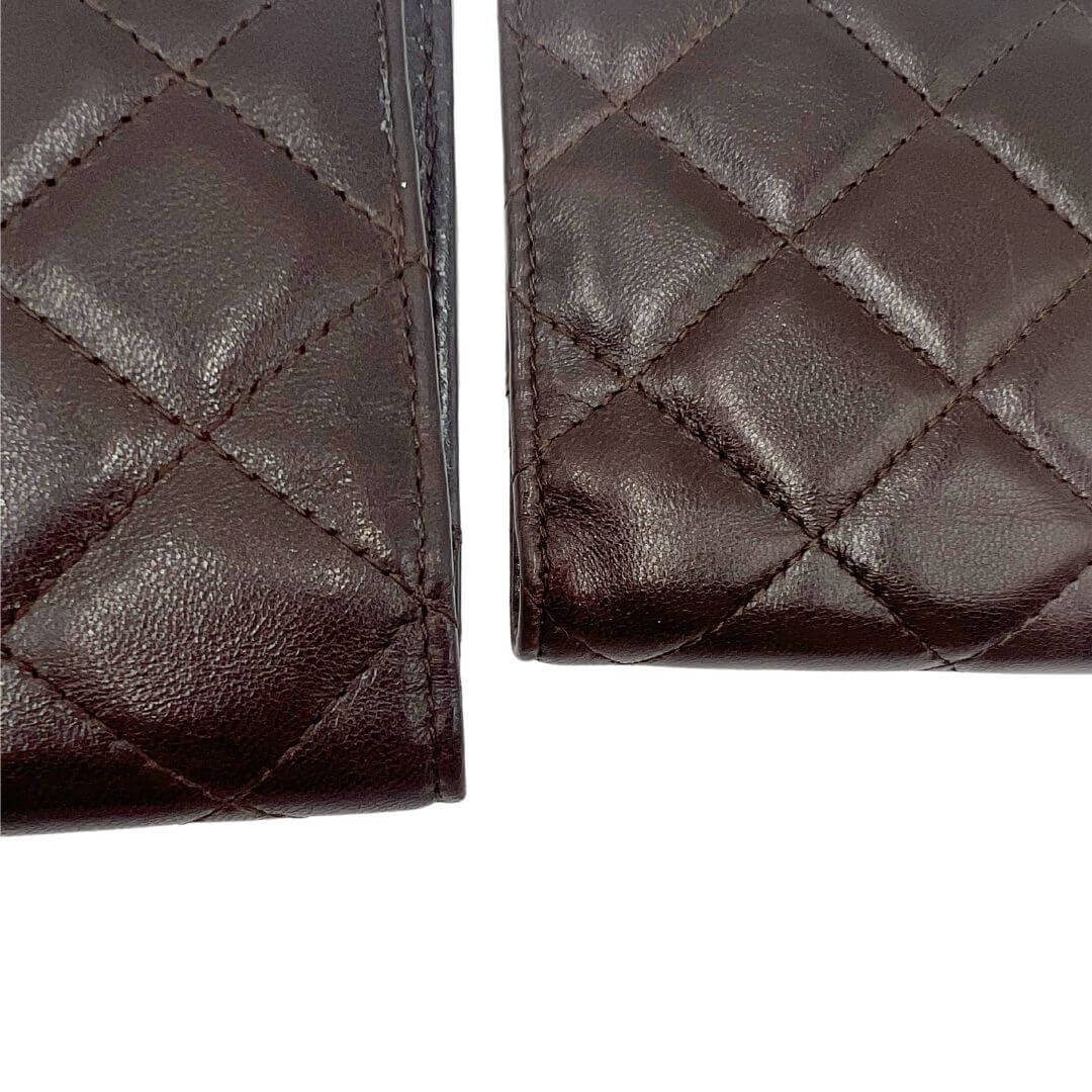 Porta agenda Chanel cioccolato