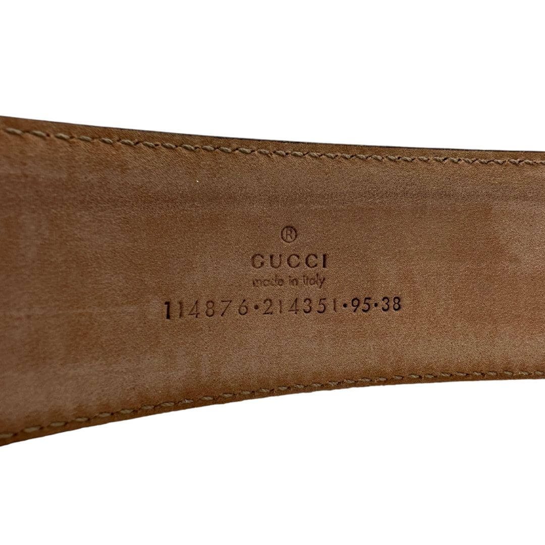 Cintura Gucci silver tg 46