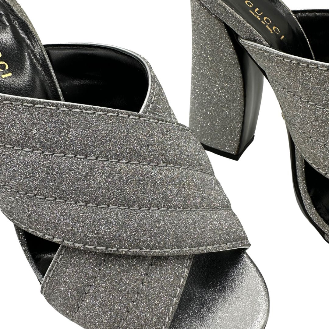 Sandali con tacco Gucci n 38