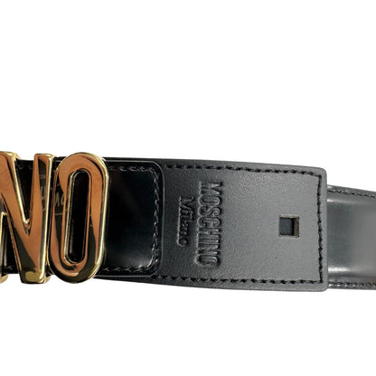 Cintura Moschino lettering tg 42