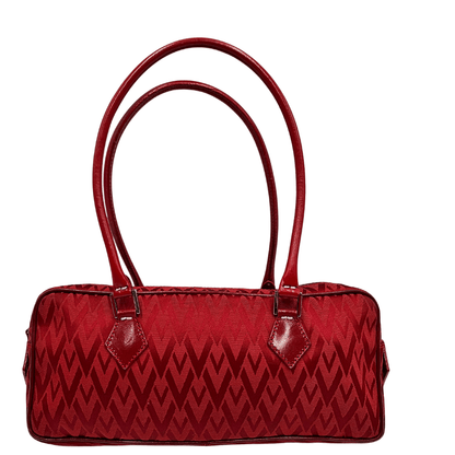 Valentino Garavani borsa a spalla rossa Vivo Vintage