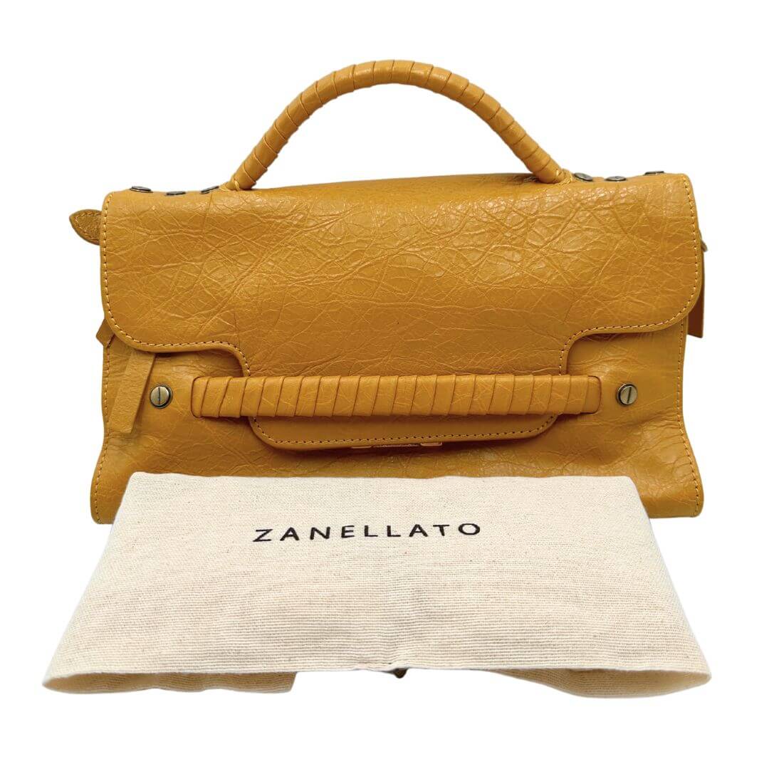 Foto borsa Zanellato Nina giallo senape. Borse di marca usate